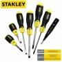 STANLEY STMT66679 6PCS CUSHION GRIP MAGNETIC TIP SCREWDRIVER SET WITH DIGITAL TEST PEN 92-002 (66-679)