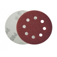 TAGA PKE51 VELCRO DISC - RED 8Hole (125mm)