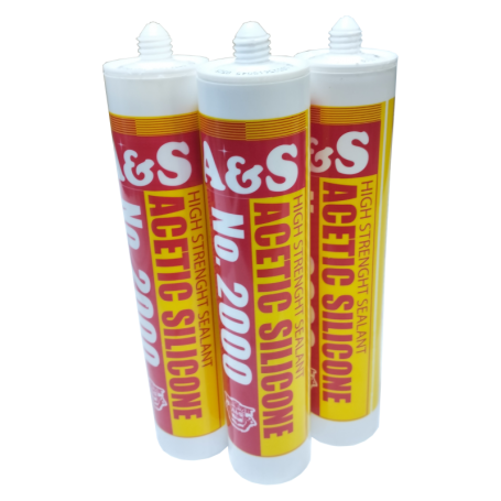 ALLYSEAL ACETIC SILICONE SEALANT - A&S 2000 ACID