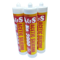 ALLYSEAL ACETIC SILICONE SEALANT - A&S 2000 ACID