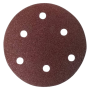 TAGA PKE51 VELCRO DISC - RED 8Hole (125mm)