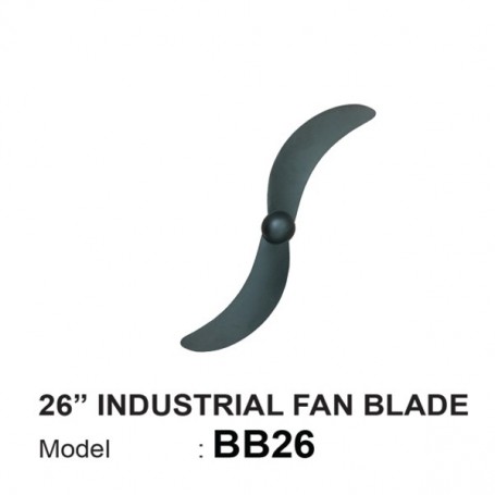 INDUSTRIAL FAN BLADE ONLY - 2BLADE (26")