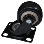 BOSSMAN FURNITURE PU WHEEL - BRAKE, SWIVEL, RIGID (50mm - 2")