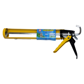 MARKSMAN HEAVY DUTY SILICONE GUN HALF ROUND CAULKING GUN (13.5" M-1350)