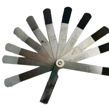 KINGTOYO KT-FG12A 45DEG FEELER GAUGE SET (AF - 12pcs)