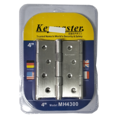 KEYMASTER STAINLESS STEEL HINGES - MH4300 (4" X 3PCS)