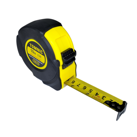 TOMNIC MEASURING TAPE W/BEARING - TOM-812 (33ft - 10Mtr)
