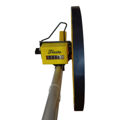 FIESTO DISTANCE ROAD MEASURING WHEEL (FOLDING KICK HANDLE) (12-1/2" - 318mm WHEEL)