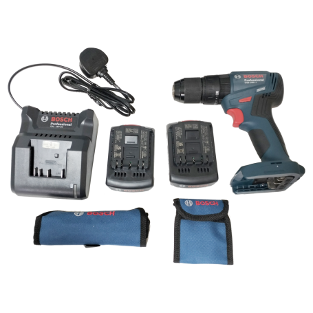 BOSCH CORDLESS IMPACT DRILL / DRIVER 18V (06019K31L2) (GSB 185-Li)