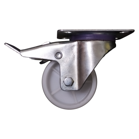 ETHOS NYLON PP WHEEL - BRAKE, SWIVEL, RIGID