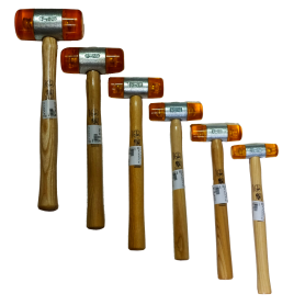 HUNTER YELLOW TRANSPARENT BUMPING HAMMER MADE IN GERMANY