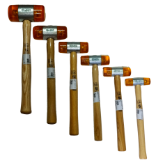 HUNTER YELLOW TRANSPARENT BUMPING HAMMER MADE IN GERMANY