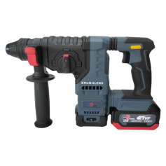 Q9 Qnine CORDLESS ROTARY HAMMER WITH (1pc) 21V X 4.0AhBattery & Charger & ACC (QET 2128BRH)
