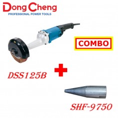 DONGCHENG ELECTRIC STRAIGHT GRINDER - 710W S1S-FF-125B + SHF-9750