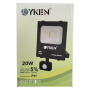 LYKEN MOTION SENSOR FLOODLIGHT - 6500K