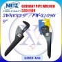 NIETZ GERMANY TYPE PIPE WRENCH PW-3109G (9in)