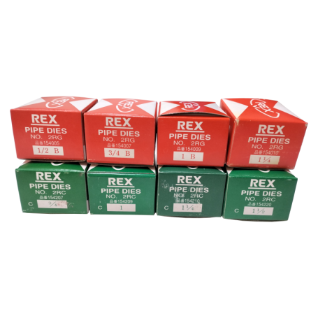 JAPAN REX GI DIES MANUAL PIPE THREADER (2R4 1/2", 3/4", 1", 1-1/4")