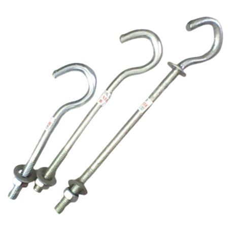 FAN HOOK - J (4" - 10")