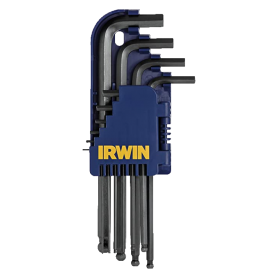 IRWIN 10PCS METRIC BALL ENDED LONG ARM HEX KEY SET (S001-211)