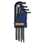 IRWIN 10PCS METRIC BALL ENDED LONG ARM HEX KEY SET (1.5 - 10mm )