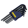 IRWIN 10 PCS SHORT ARM HEX KEY SET (1.5 - 10mm )