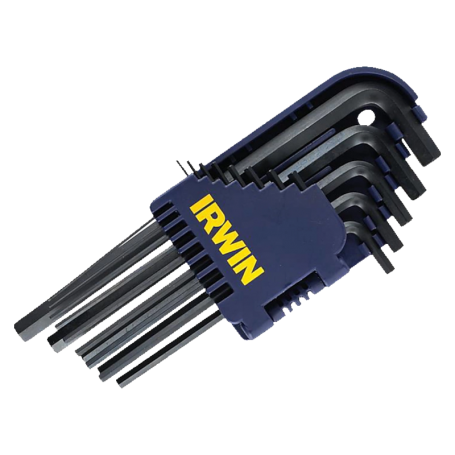 IRWIN 10 PCS SHORT ARM HEX KEY SET (1.5 - 10mm )