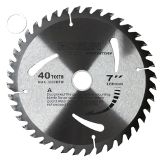 BOSUN WOOD TCT CIRCULAR SAW BLADE (180mm X 40T)