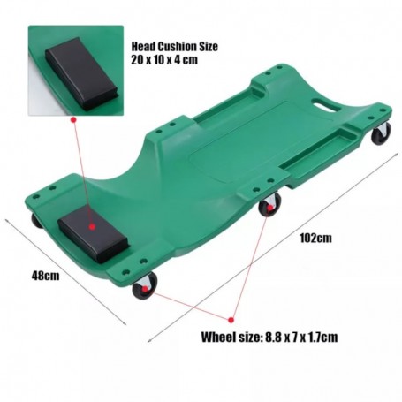 TUTA HEAVY DUTY AUTOMOTIVE MECHANIC CAR CREEPER (TT 40")