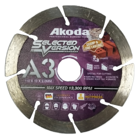 AKODA DIAMOND BLADE - S105P **batu merah & granit** PURPLE (AS04-S105P)