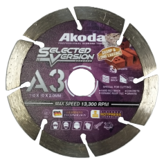 AKODA DIAMOND BLADE - S105P **batu merah & granit** PURPLE (AS04-S105P)