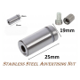 FY- STAINLESS STEEL ADVERTISING NUT
