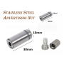 FY- STAINLESS STEEL ADVERTISING NUT