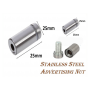 FY- STAINLESS STEEL ADVERTISING NUT