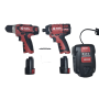 KEN COMBO SET- 12V MAX 2-TOOL COMBO KIT (2.0Ah X 2B) (KEN BL6212CB+BL6412D)