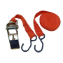 RATCHET TIE DOWN - RATCHET STRAP TIE-DOWN WITH METAL LOCK RTD-115 (1" X 15')