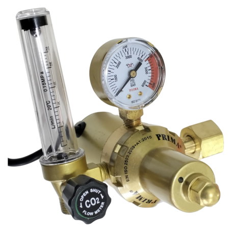 PRIMA HEATER FLOW METER REGULATOR - CO2 (838CR-H 220V)