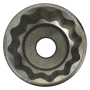 KINGTOYO CHROME SOCKET - 1/2" DEEP
