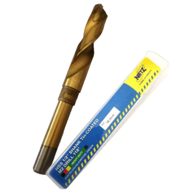 NIETZ HSS TIN-COATED M2 1/2 REDUCES SHANK DRILL BIT - 56420