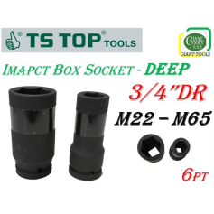 TSTOP / GIANT TOOLS IMPACT BOX SOCKET - DEEP
