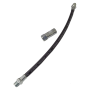 GREASE GUN FLEXIBLE HOSE C/W COUPLE (10" X 4T)