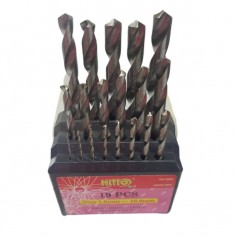 HITTO DRILL BIT SET - 19PC - MM (1.5 - 10mm)