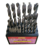 HITTO DRILL BIT SET - 25PC - MM (1.0 - 13mm)