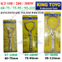 KT-100W (60 - 75MM) KT-200W (75-95MM) KT-300W (95-115mm) KINGTOYO OIL FILTER WRENCH KING TOYO JAPAN TYPE