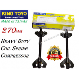 KT-0270 King Toyo KT-0270 / KTCSC-270 Professional Drop Forged Coil Spring Compressor 270MM ID33031 | KINGTOYO
