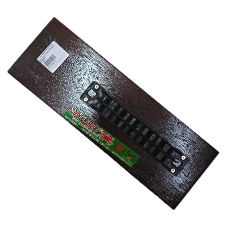 HIGH QUALITY WOOD TROWEL WITH HANDLE (4" x 3/8")