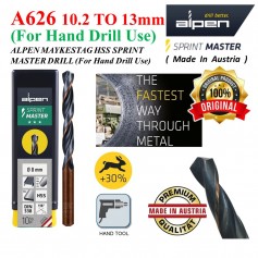ALPEN MAYKESTAG HSS SPRINT MASTER DRILL -A626 (For Hand Drill Use) Made In Austria