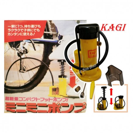 KAGI BICYCLE FOOT PUMP (JC-100) 脚踏