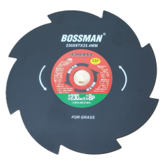 BOSSMAN GRASS CUTTER BLADE (230mm X 8T)