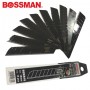 BOSSMAN EXPERT SERIES UTILITY KNIFE BLADE - 18mm (BEKR18) (1CARD X 10PCS)