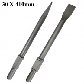 BULL FLAT CHISEL - FLAT / POINT (30 X 410mm)